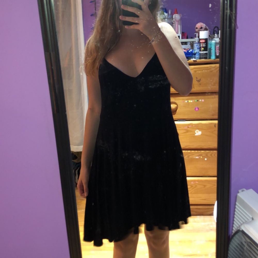 black dress